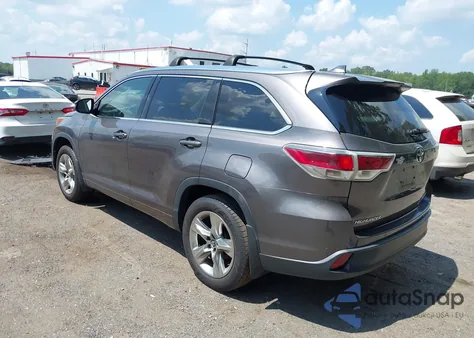 2016 Toyota Highlander Limited V6 from USA, damaged, VIN 5TDDKRFHXGS247773